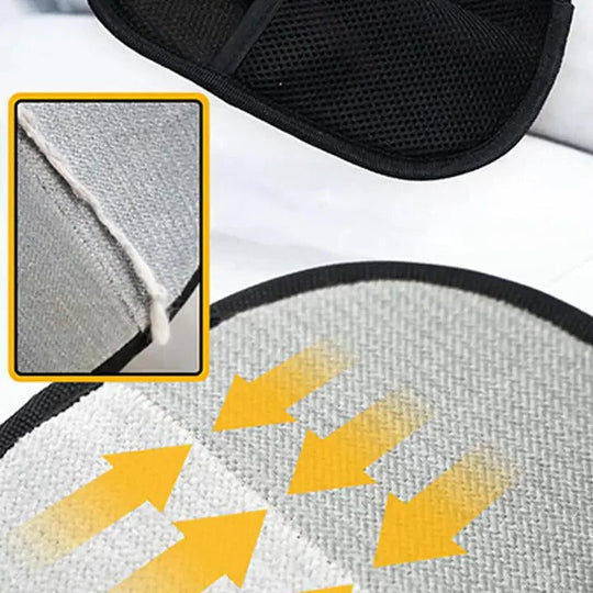 Pet Hair Removal Gloves with Double-Sided Design and Easy Grip