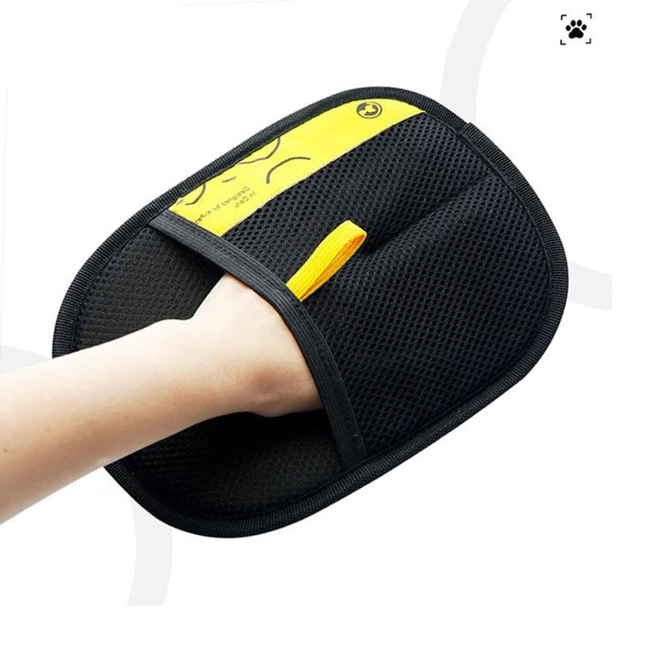 Pet Hair Removal Gloves with Double-Sided Design and Easy Grip