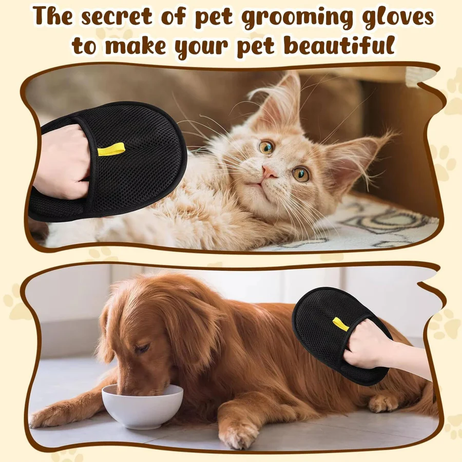 Pet Hair Remover with Dual-Sided Design and Easy Grip