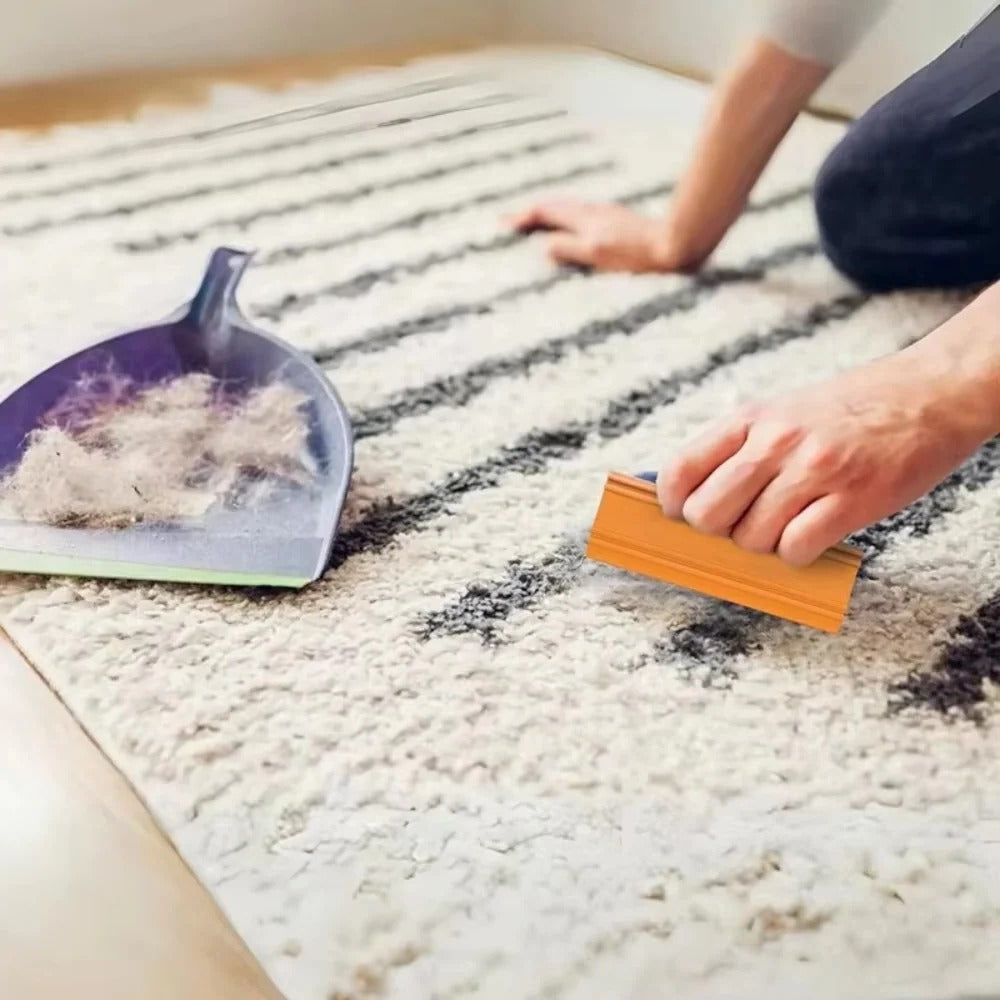 Pet Hair Remover with Portable Design and Carpet Applicator