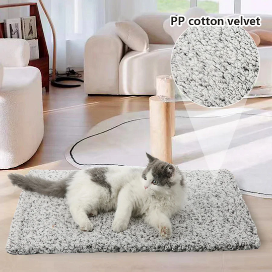 Pet Heating Pad with Non-Electric Design and Washable Cover