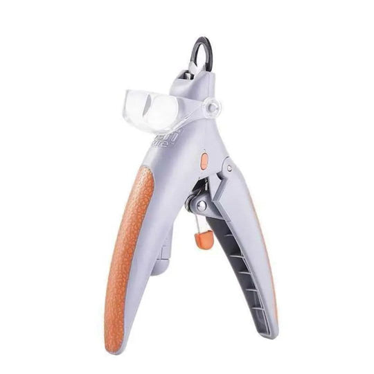 Pet Nail Clipper with LED Light and Ergonomic Grip