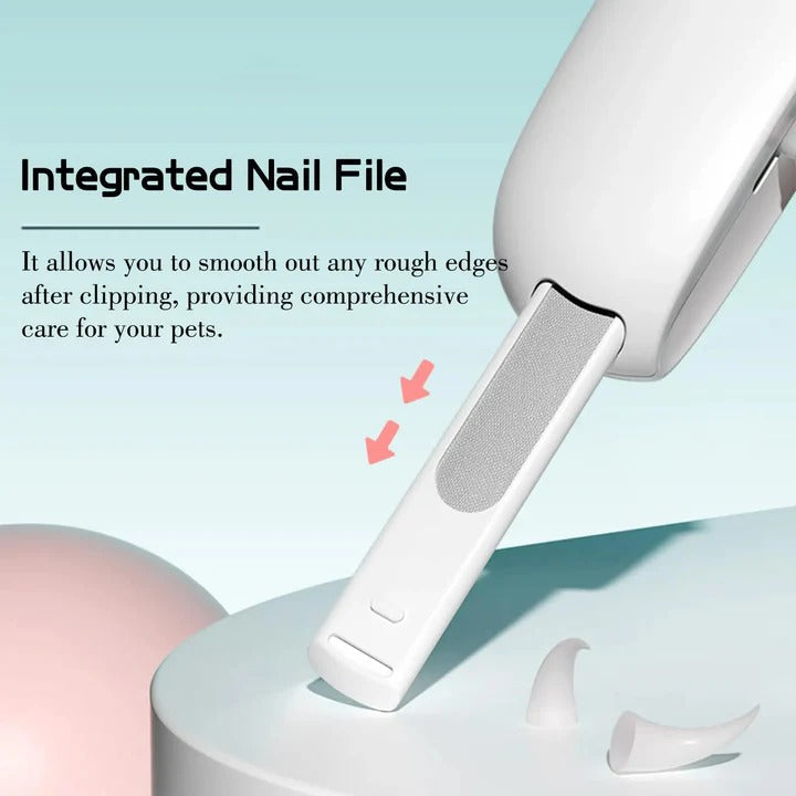 Pet Nail Clipper with Stainless Steel Blades and Safety Guard
