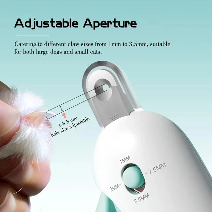 Pet Nail Clipper with Stainless Steel Blades and Safety Guard