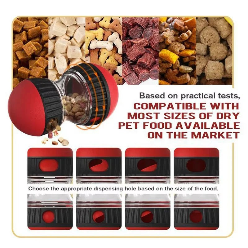 Pet Puzzle Toy with Slow Feeding and Interactive Design