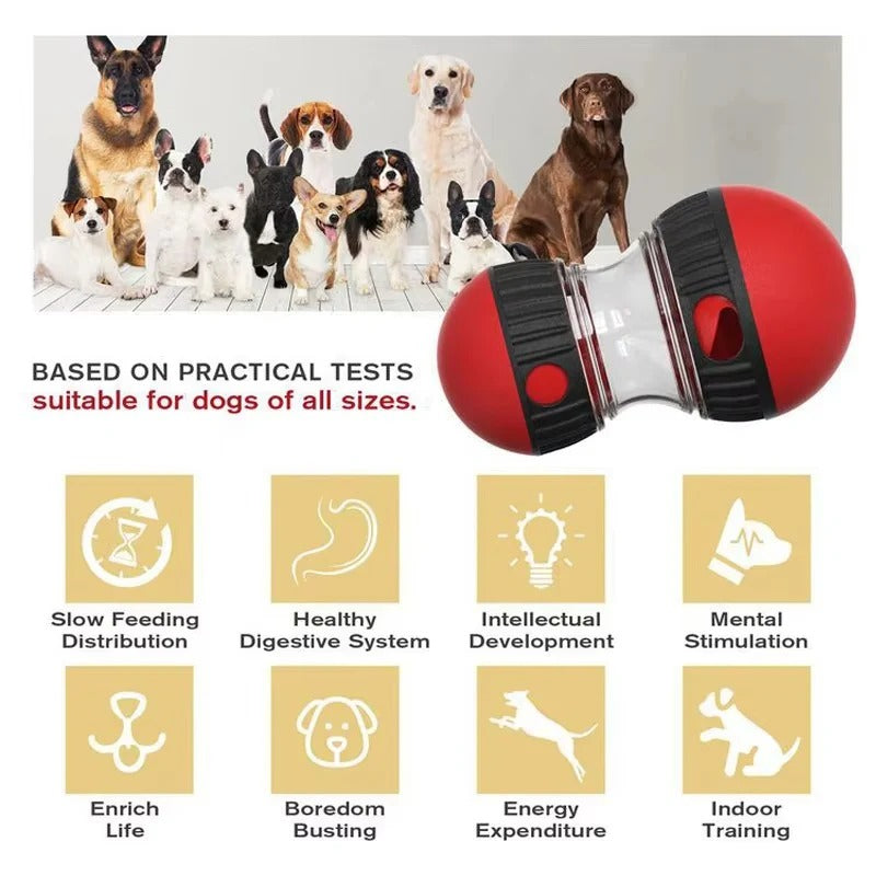 Pet Puzzle Toy with Slow Feeding and Interactive Design