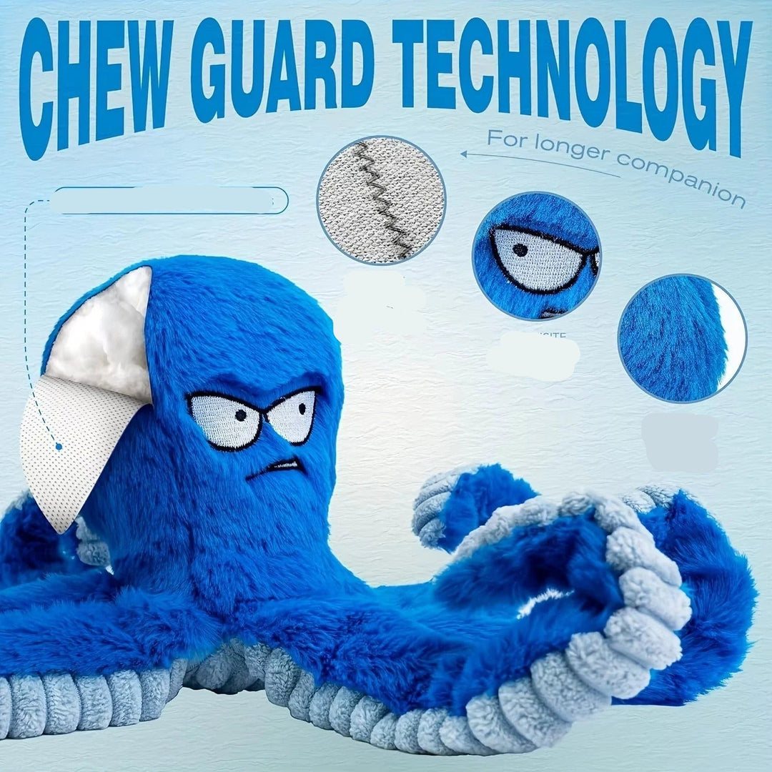 Pet Toy with Plush Design and Sound Effect