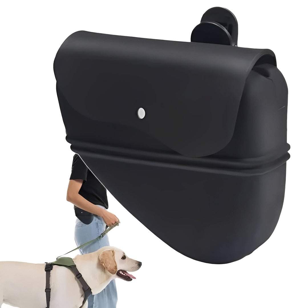 Pet Treat Pouch with Clip and Adjustable Belt