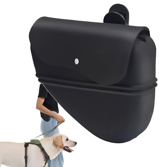 Pet Treat Pouch with Clip and Adjustable Belt