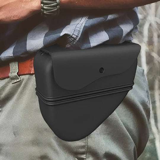 Pet Treat Pouch with Clip and Adjustable Belt