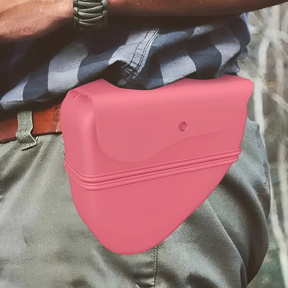 Pet Treat Pouch with Clip and Adjustable Belt