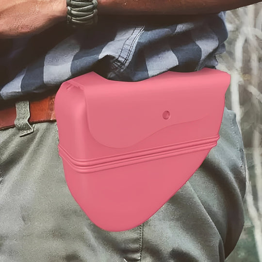Pet Treat Pouch with Clip and Adjustable Belt