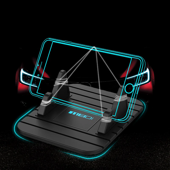 Phone Holder with Non-Slip Grip and Adjustable Design