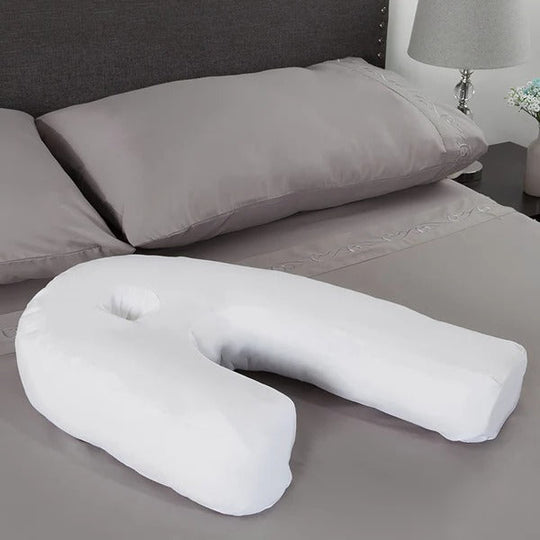 Pillow with Memory Foam and Ear Hole Support