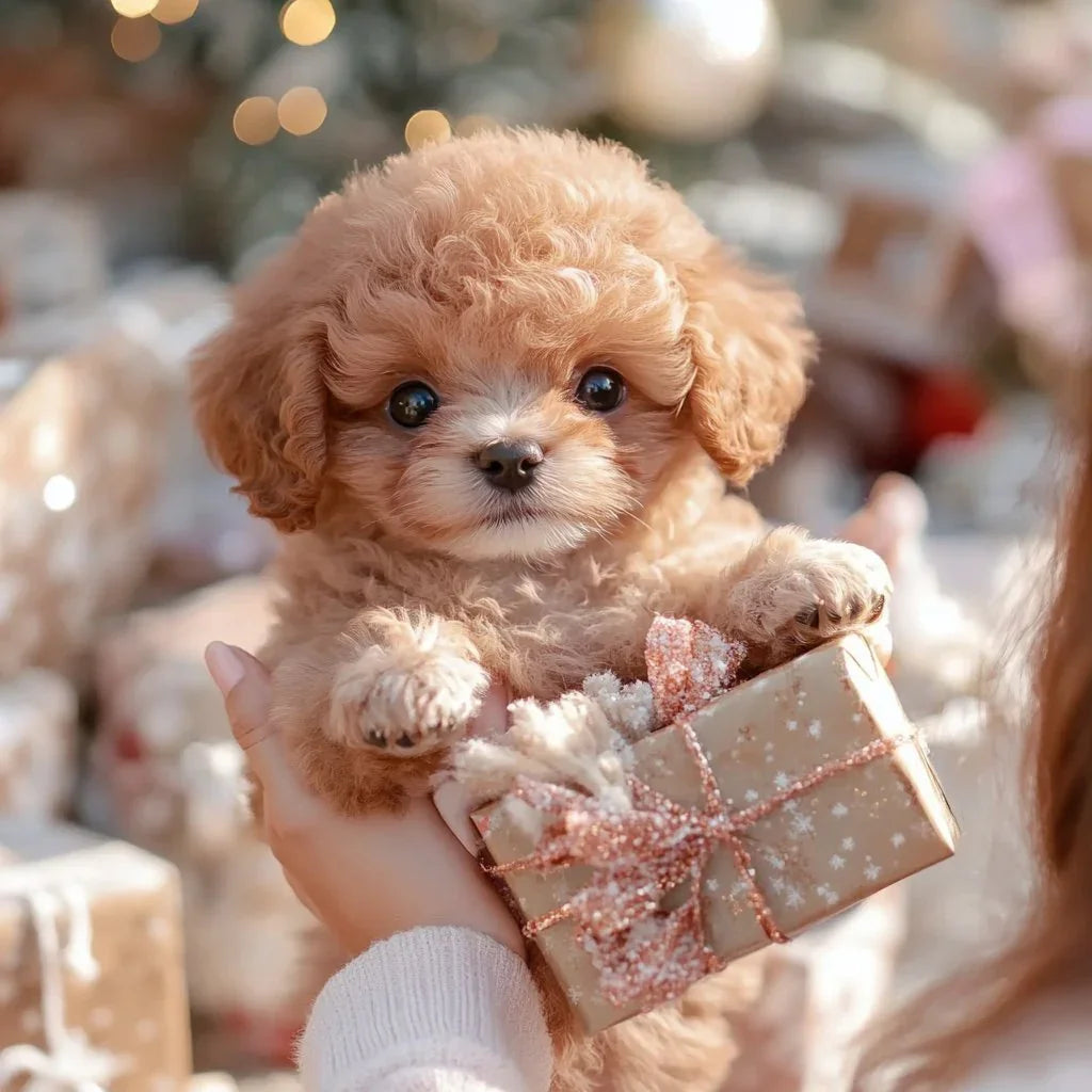 Plush Puppy Toy with Realistic Design and Soft Fur