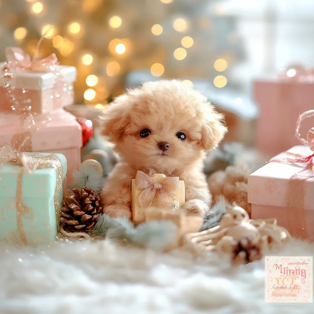 Plush Puppy Toy with Realistic Design and Soft Fur