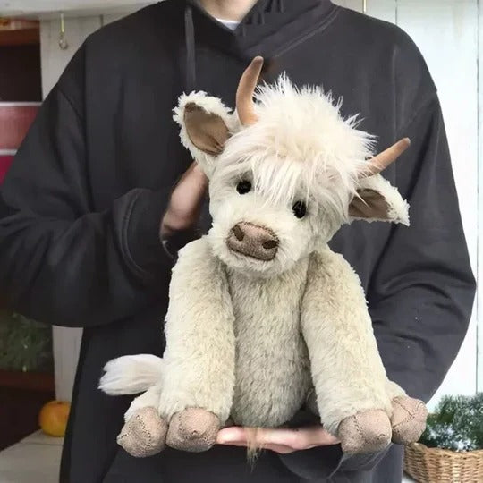 Plush Toy with Soft Fur and Cute Design