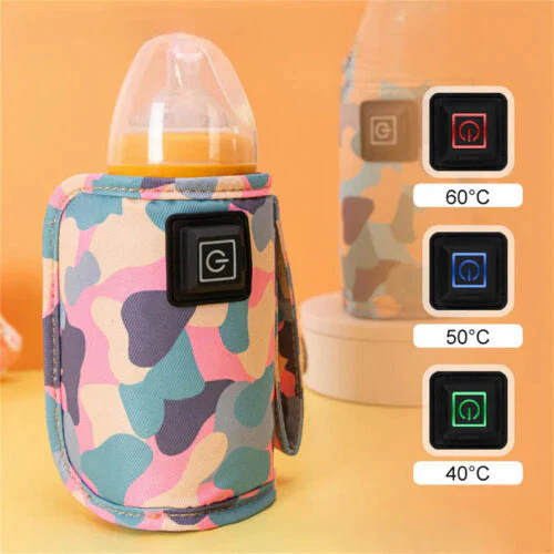 Portable Bottle Warmer with Fast Heating and Travel-Friendly Design
