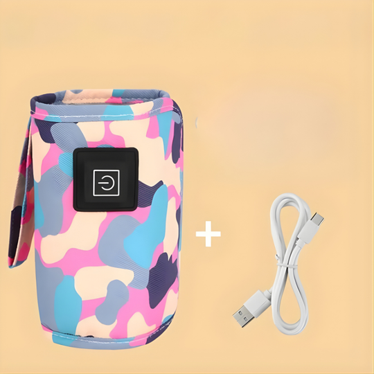 Portable Bottle Warmer with Fast Heating and Travel-Friendly Design