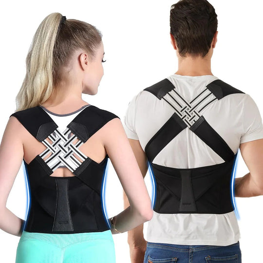 Posture Corrector with Adjustable Straps and Back Support