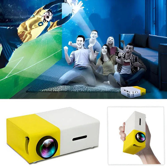 Projector with Phone Connectivity and USB Support