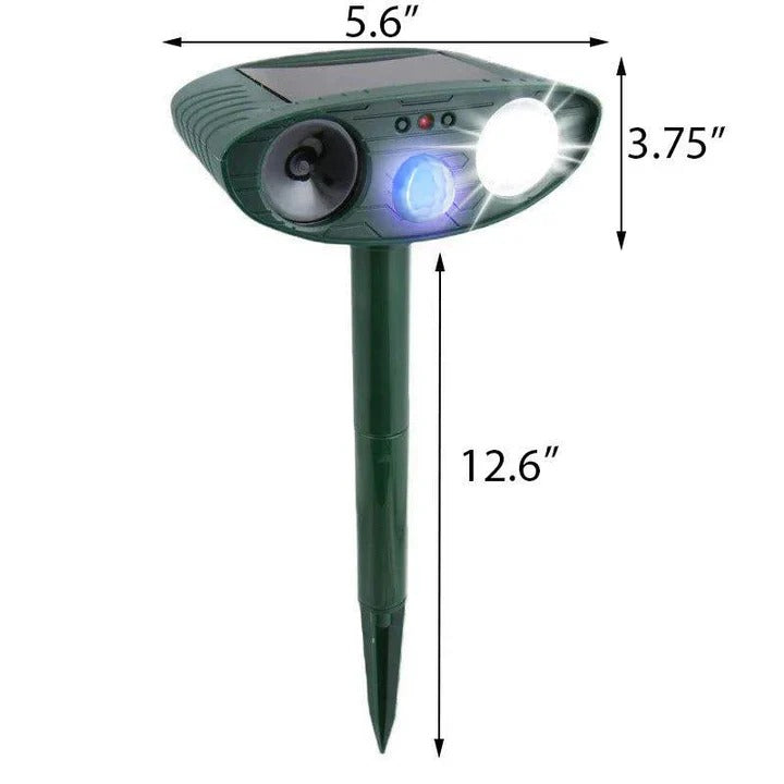 Rabbit Repeller with Solar Power and Ultrasonic Technology