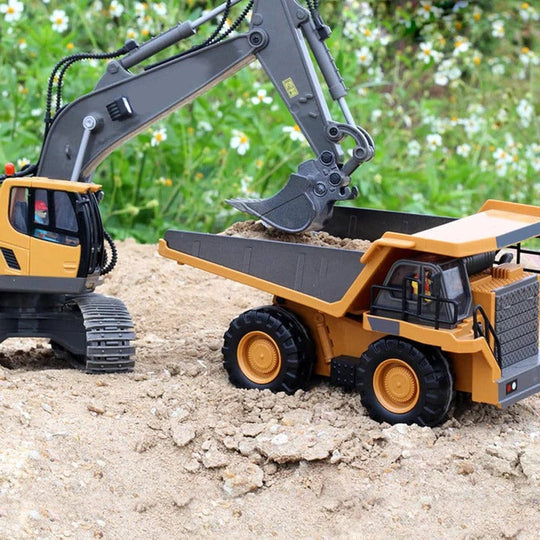 Remote Control Truck with Interchangeable Tools and Accessories