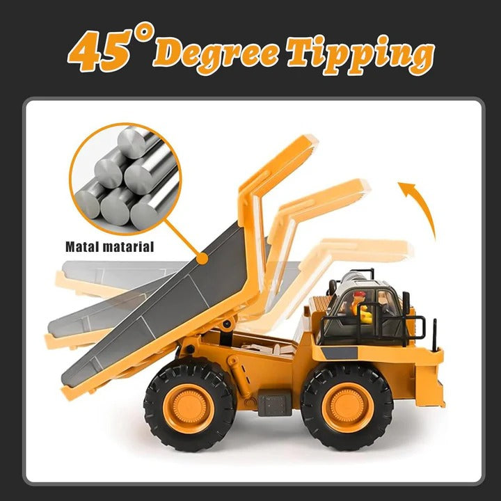 Remote Control Truck with Interchangeable Tools and Accessories