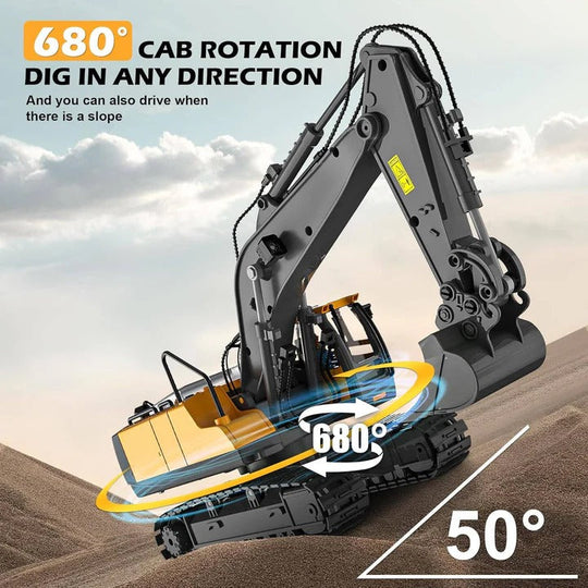 Remote Control Truck with Interchangeable Tools and Accessories