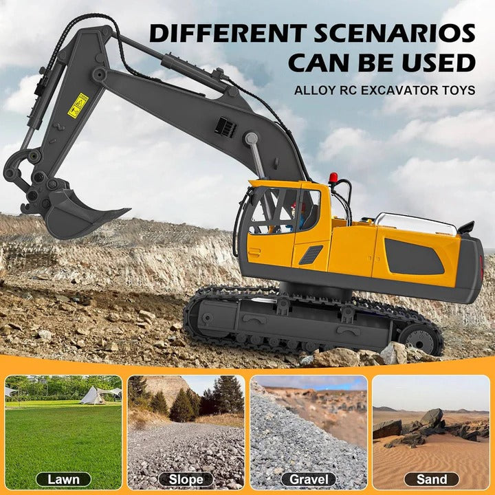Remote Control Truck with Interchangeable Tools and Accessories