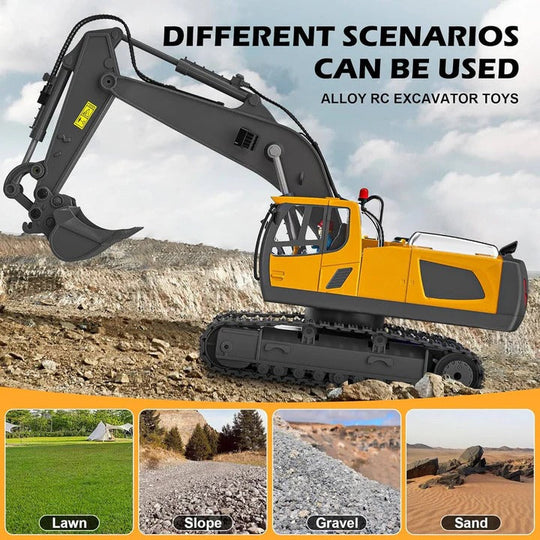 Remote Control Truck with Interchangeable Tools and Accessories