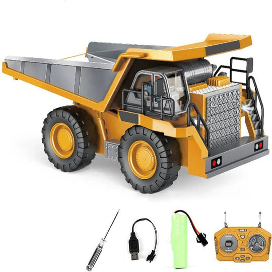 Remote Control Truck with Interchangeable Tools and Accessories
