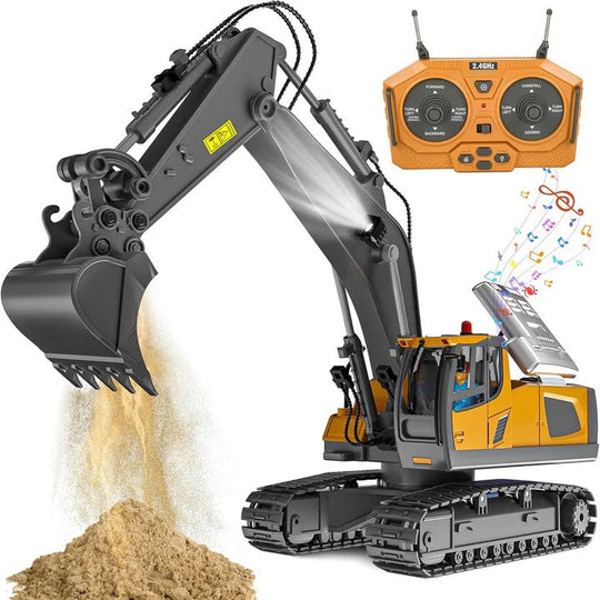 Remote Control Truck with Interchangeable Tools and Accessories
