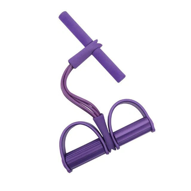 Resistance Bands with Pedals and Sit-Up Support