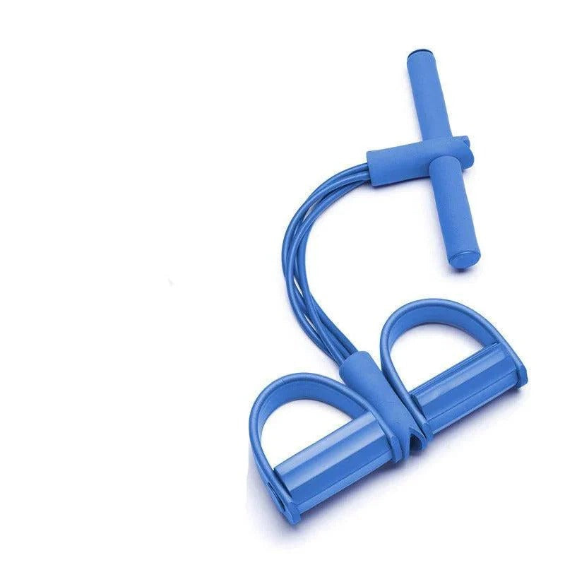 Resistance Bands with Pedals and Sit-Up Support