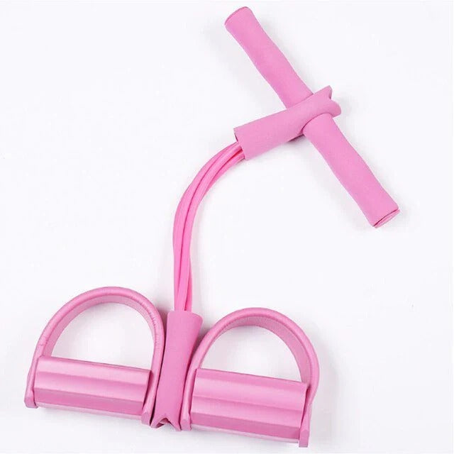 Resistance Bands with Pedals and Sit-Up Support