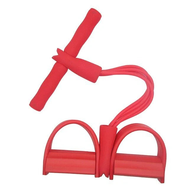 Resistance Bands with Pedals and Sit-Up Support