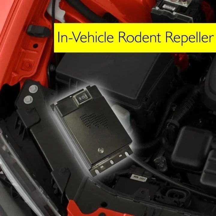 Rodent Deterrent with Ultrasonic Technology and 12V Power