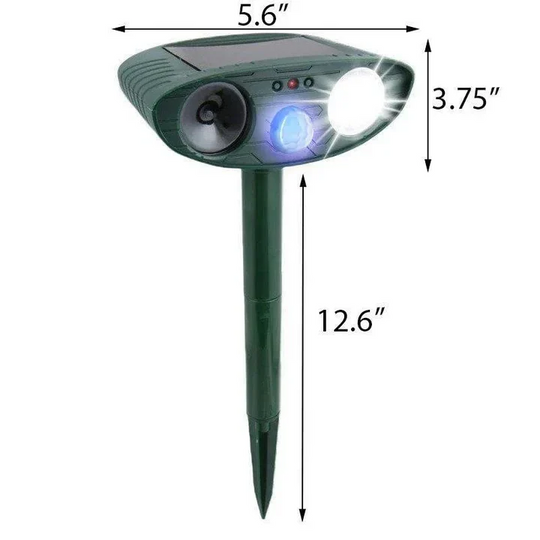 Rodent Repeller with Solar Power and Ultrasonic Technology