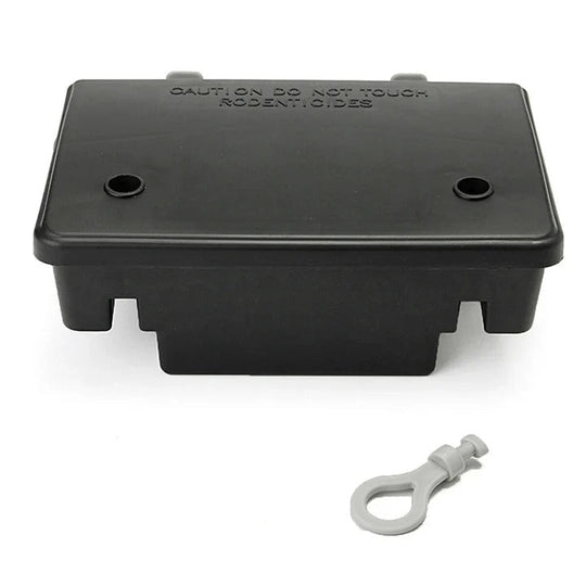 Rodent Trap with Reusable Design and Bait Tray