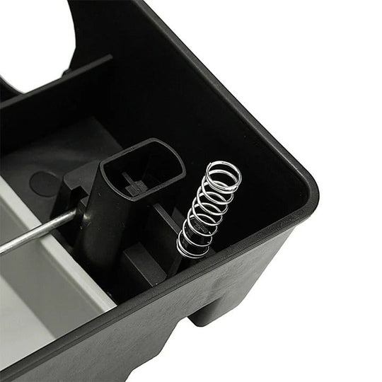 Rodent Trap with Reusable Design and Bait Tray
