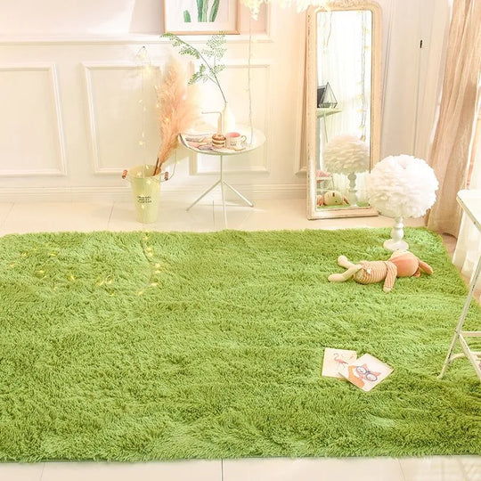 Rug with Non-Slip Backing and Soft Texture