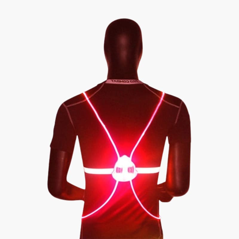 Safety Vest with Reflective Strips and Adjustable Straps