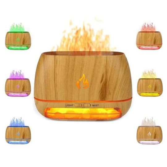 Salt Lamp with USB Power and Crystal Design