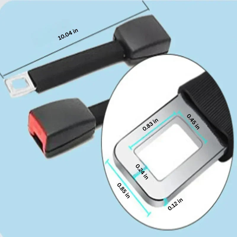 Seat Belt Extender with Adjustable Comfort and Extended Reach