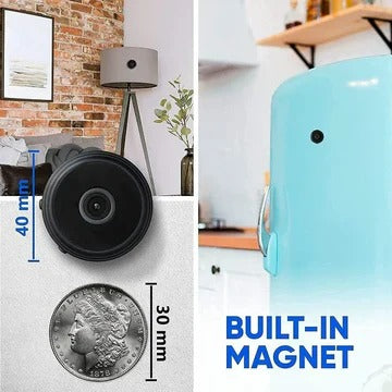 Security Camera with HD Video and Wireless Audio