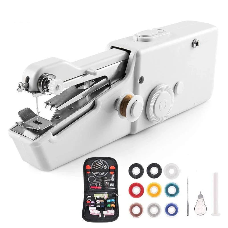 Sewing Machine with Handheld Design and Compact Size