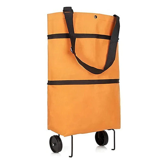 Shopping Cart with Foldable Design and Easy Storage