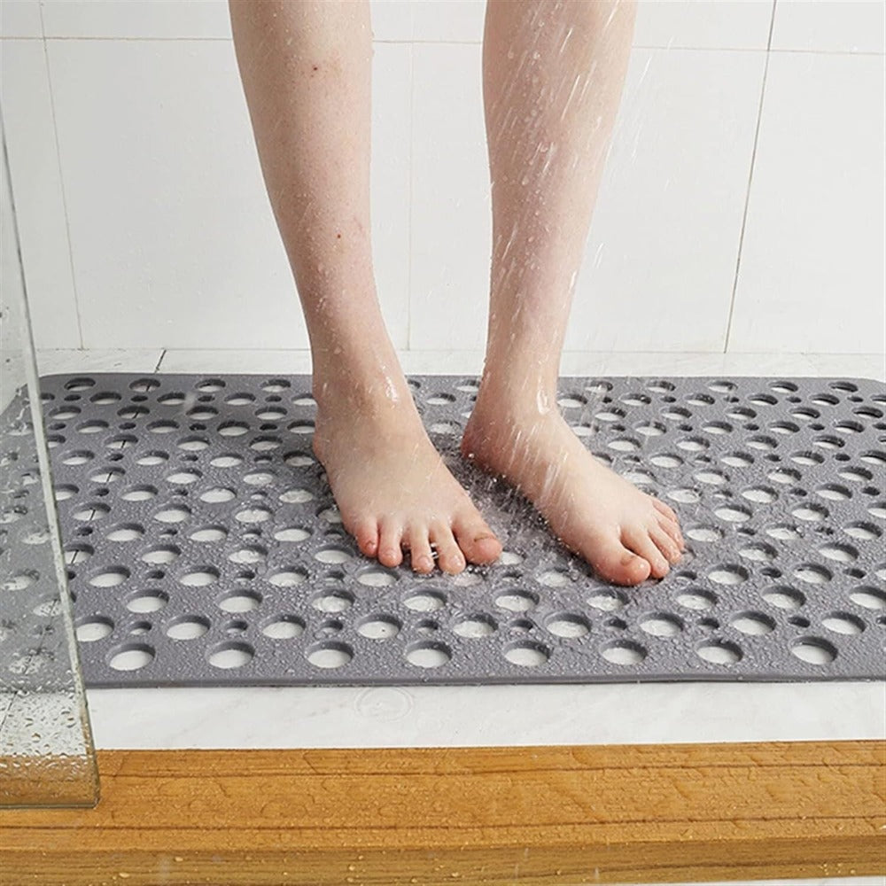 Shower Mat with Non-Slip Surface and Easy Cleaning