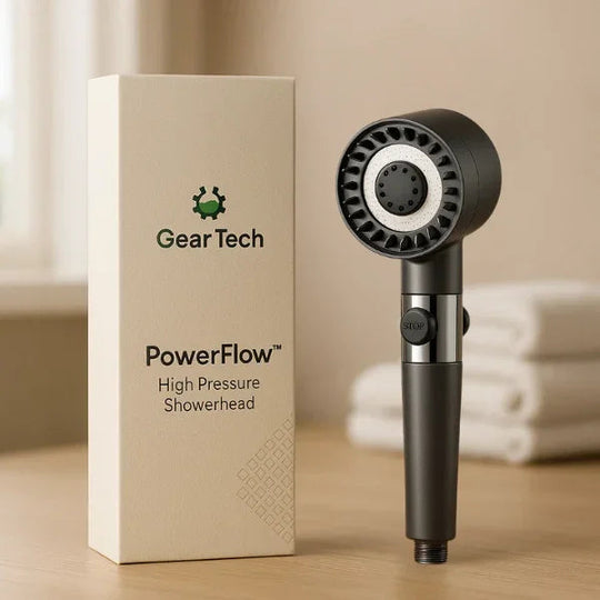 Showerhead with High Pressure and Water Filtration